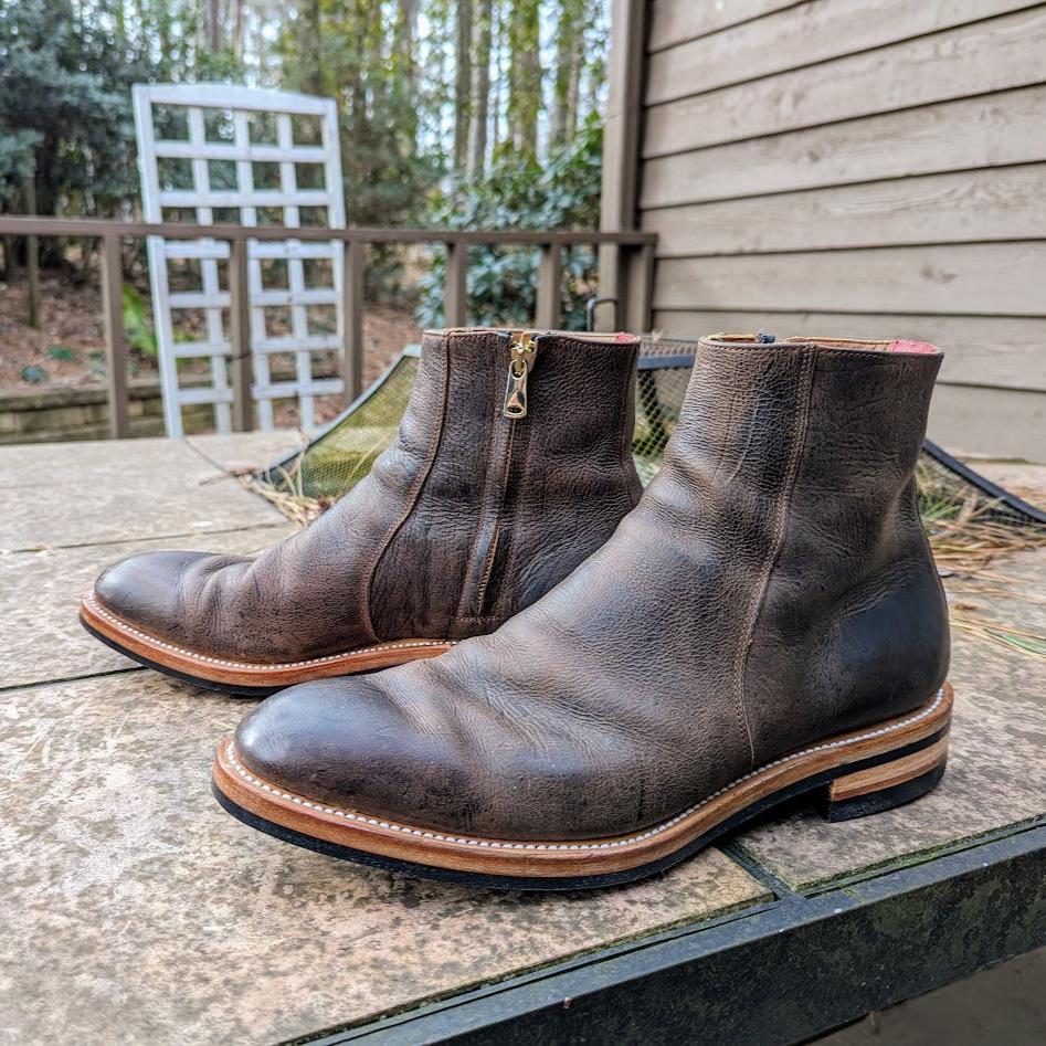 RUSSET Bliskavka Zip Up Boot