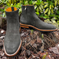 Bliskavka Zip Up Boot in Loden Suede