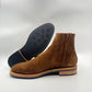Bliskavka Zip Up Boot in Tobacco Kudu "Suede"