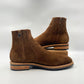 Bliskavka Zip Up Boot in Tobacco Kudu "Suede"