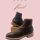 Bliskavka Zip Up Boot in Russet Kudu