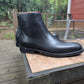 Bliskavka Zip Up Boot Black Calf, Size 10.5