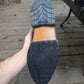 Bliskavka Zip Up Boot Black Calf, Size 10.5